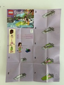 Lego 30115 Friends Jungle Boat Complete