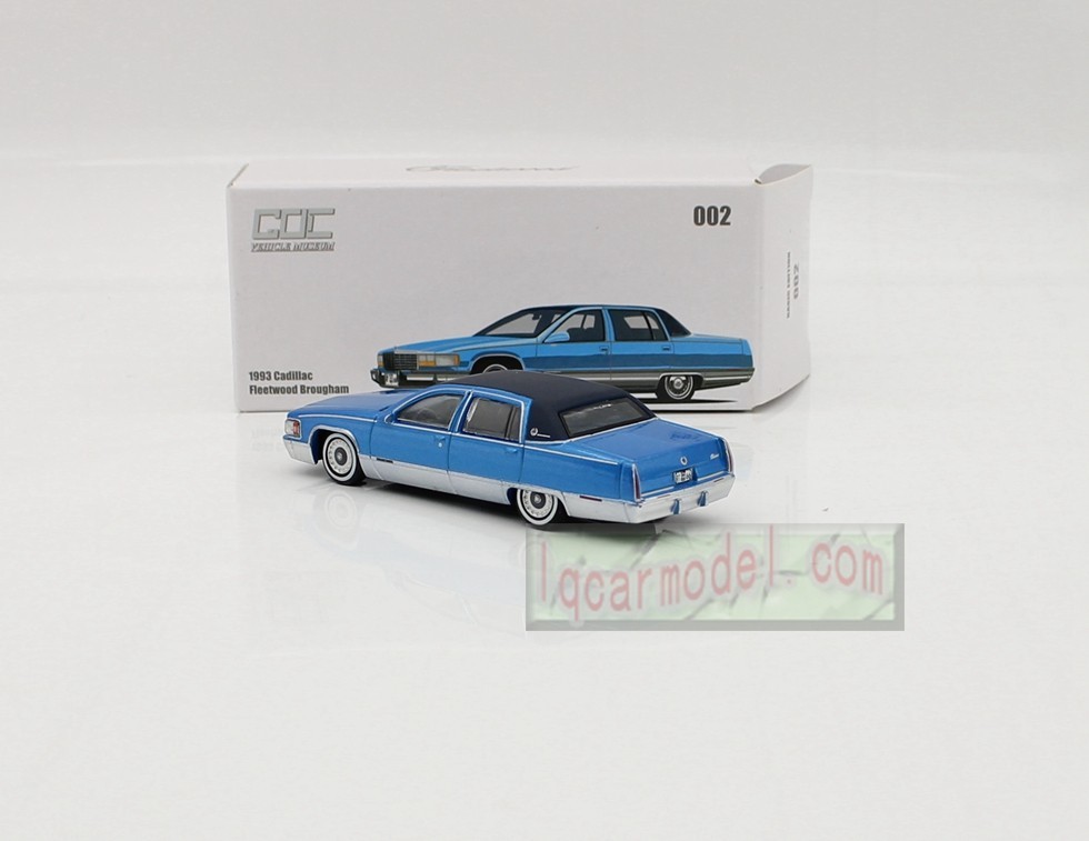 1/64 Scale GOC 1993 Cadillac Fleetwood Brougham old version Car
