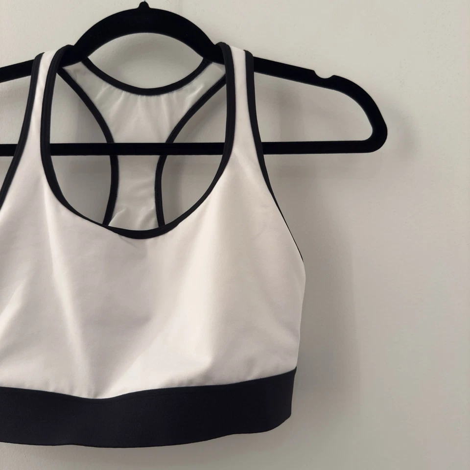 Victoria’s Secret Player Mesh Sports Bra White Size Medium M Activewear Train - Image 4 of 4