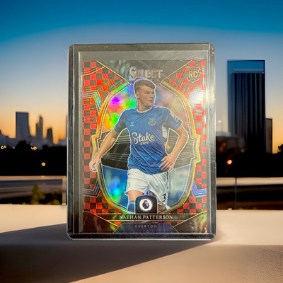 2022 Select Premier League Terrace Checkerboard Prizm Nathan Patterson RC #37