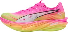 Puma Deviate Nitro Elite 4 ST Womens Running Shoes Pink Lightweight Run Trainers