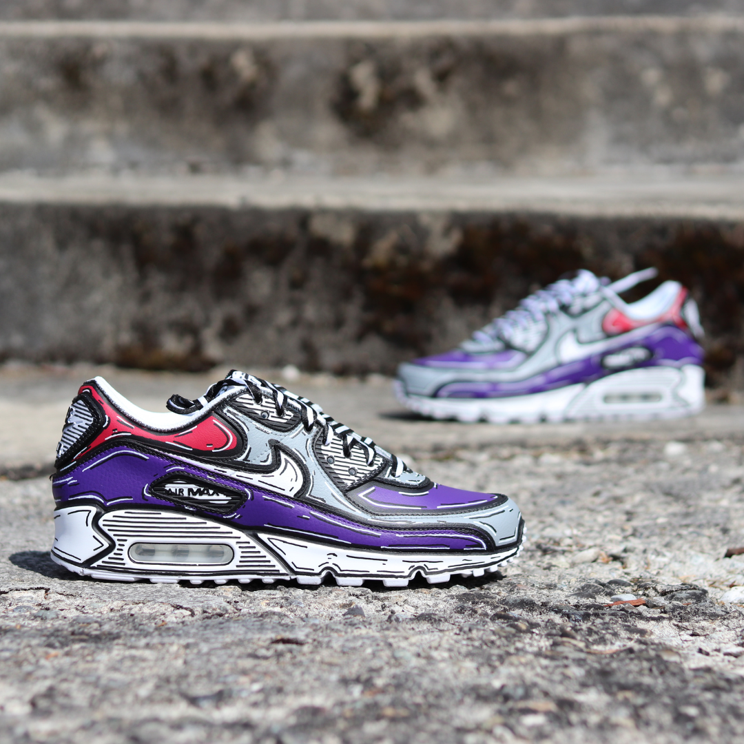 cartoon nike air max