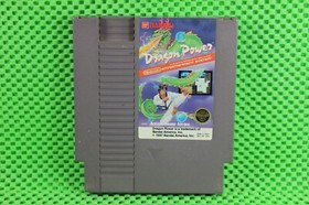 DRAGON POWER Nintendo NES-DP-USA Authentic Made in Japan - Recently Tested