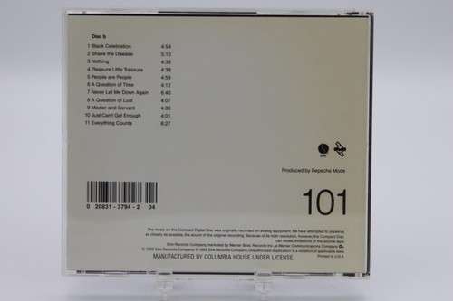 Depeche Mode 101 Disc B - Music CD Album - Sire Records 1989 - Picture 2 of 3
