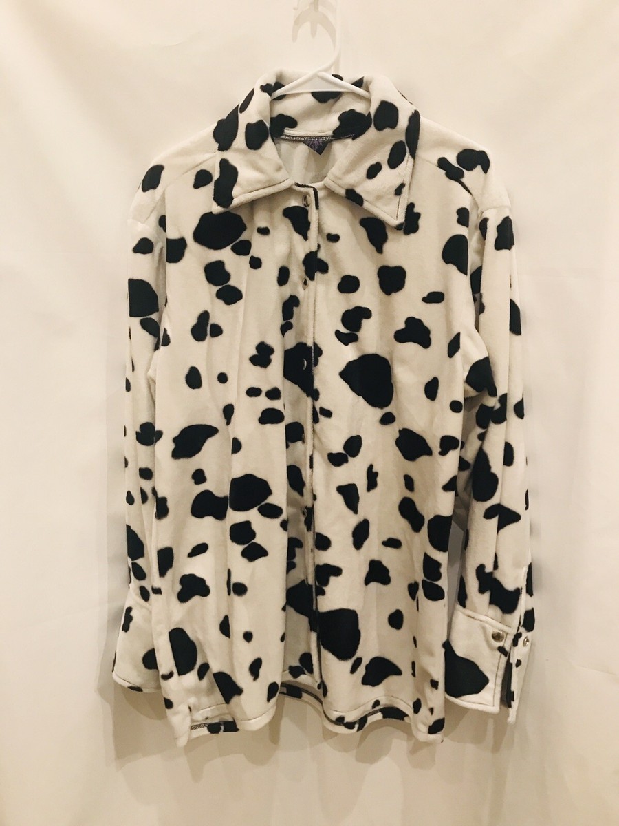 Vintage Cow Print Jacket / Coat. | eBay