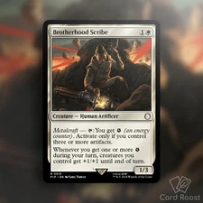 MTG Magic Brotherhood Scribe 0013 Universes Beyond: Fallout PIP