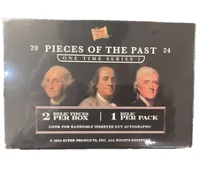 2024 Pieces Of The Past One Time Series 1 Box FACTORY SEALED 2 Relics Per Box