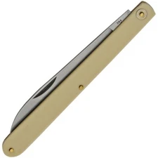 Fruit Pocket Knife Ivory White with Brass Liners