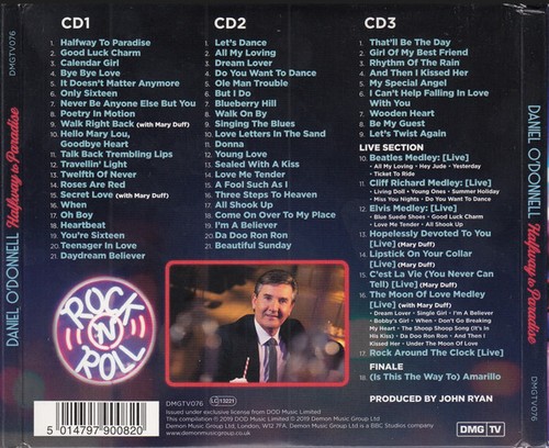 Daniel O'Donnell Halfway To Paradise - CD x 3 - Picture 2 of 3
