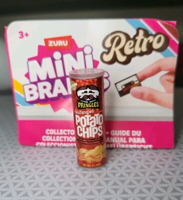 Mini Brands Retro LUXURY PRINGLES Miniature Holographic