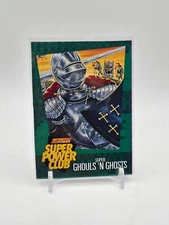 Ghouls 'N Ghosts POWER CARD Nintendo Super Power Club Magazine #15 PROMO (SP)