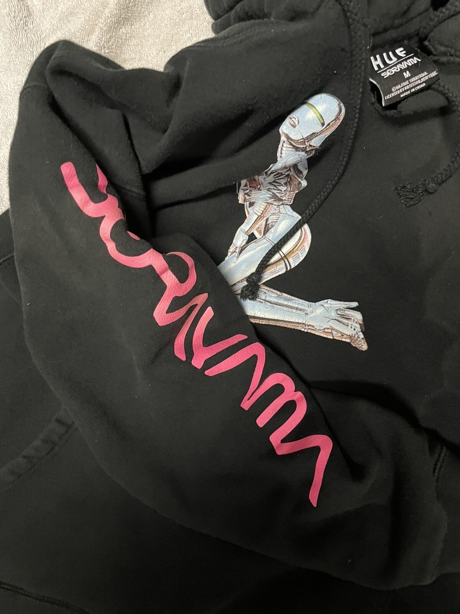 HUF x HAJIME SORAYAMA Big Logo Pullover Hoodie - Medium HUF x HAJIME SORAYAMA Big Logo Pullover Hoodie - Medium