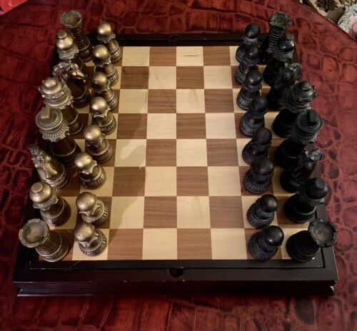 Bombay Company Premier Chess Checker Set / Circa Late 90’s - Picture 2 of 6