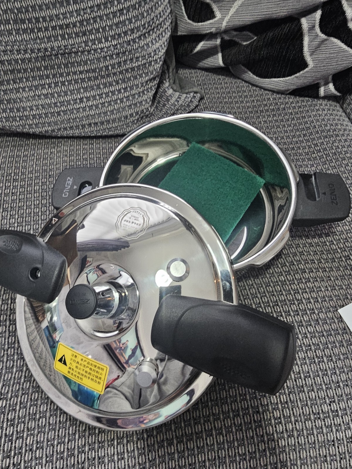 stainless steel pressure cooker eBay