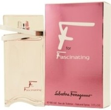 F For Fascinating by Salvatore Ferragamo Women 3 oz Eau de Toilette Spray SEALED