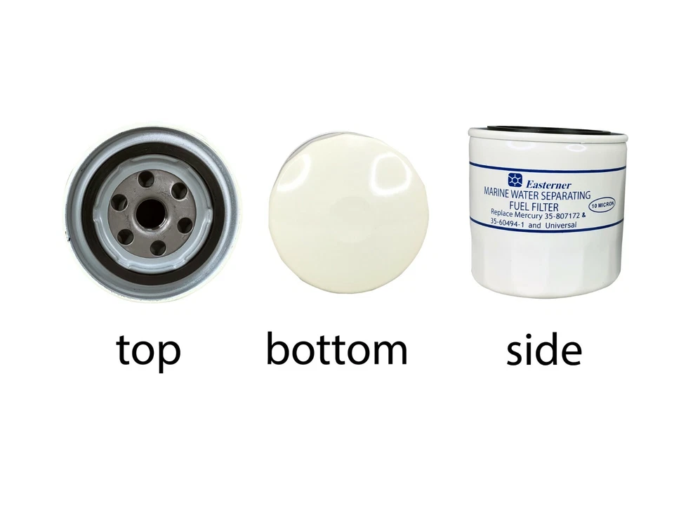 Kit separador de agua filtro de combustible giratorio para barco marino Pactrade tipo mercurio Foto 2 de 4
