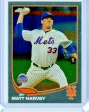 2013 Topps Chrome Update Matt Harvey Mega Box #MB-3 RC - New York Mets - MINT