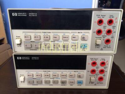 1PC Agilent HP Keysight 34401A Digital Multimeter 6.5 Digit Tested