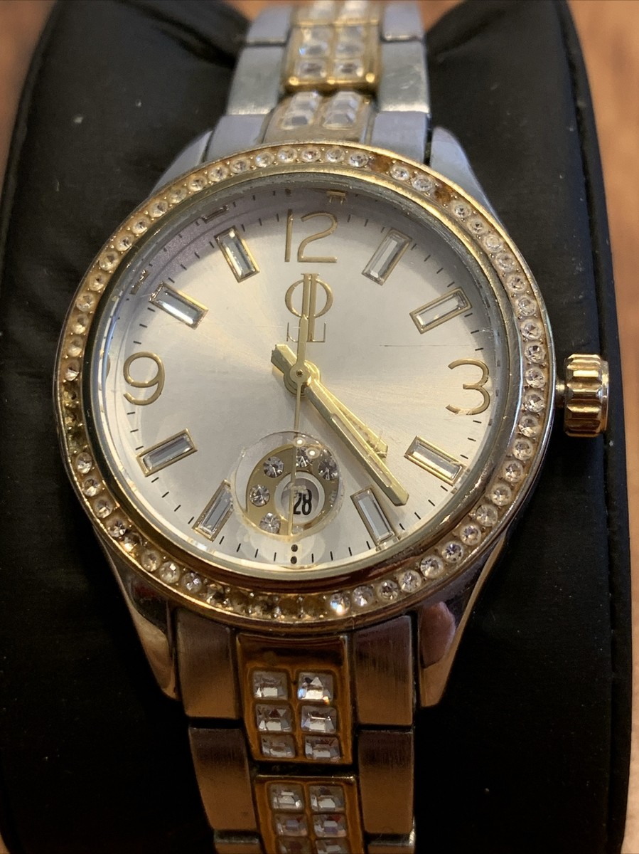 JENNIFER LOPEZ Womens Quartz Gold/silver Watch (FMDJL313 NEW  display picture 2