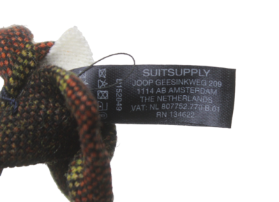 SUITSUPPLY Tie Men's 146 X 7.5 CM Wool Striped Tied Formal | eBay