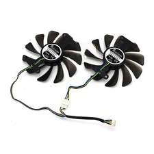 2PC Cooling Fan Graphics Card Cooler for ZOTAC GeForce GTX 1080 1070 AMP Edition