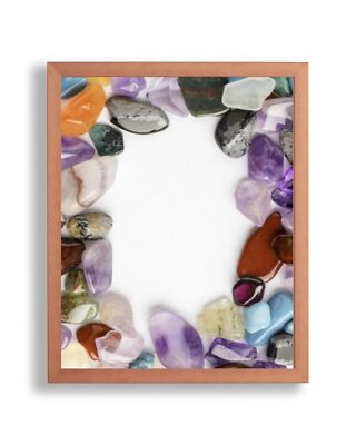 Bilderrahmen Opal N 75 x 98 cm Kupfer Kunstglas glasklar | Puzzle Poster Drucke