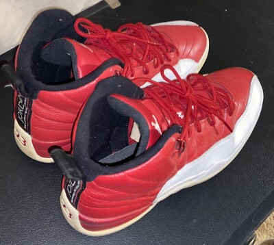 jordan 12 gym red white