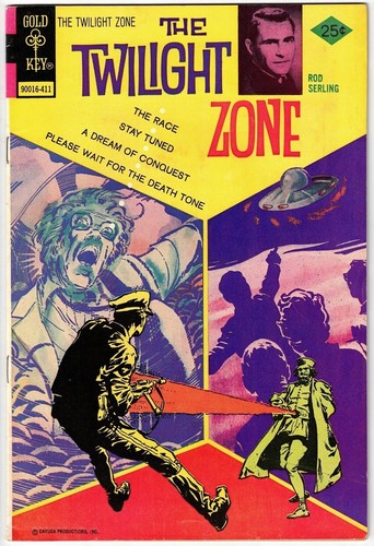 THE TWILIGHT ZONE # 60 (GOLD KEY) RICARDO VILLAMONTE & JACK SPARLING Art