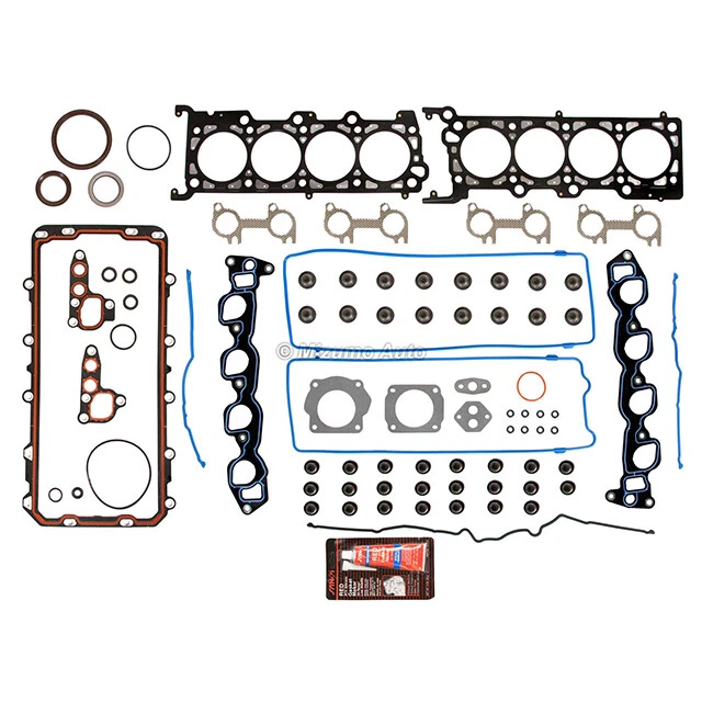 Full Gasket Set Fit Ford Crown Victoria V8 4.6L Vin W SOHC - Image 2 of 4