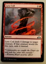 1x Lava Coil Guilds of Ravnica MTG Magic the Gathering NM