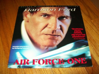 AIR FORCE ONE 2-Laserdisc LD WIDESCREEN FORMAT EXCELLENT CONDITION VERY RARE!