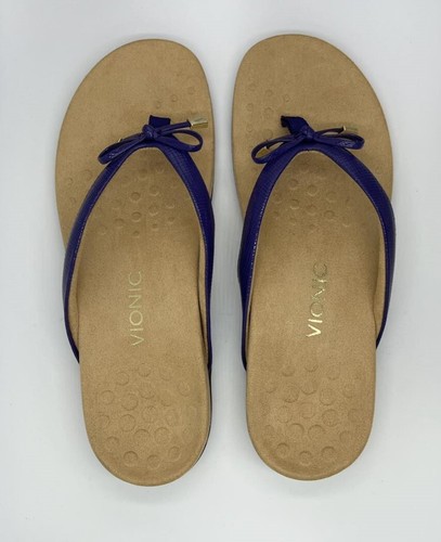 Authentic VIONIC Rest Bella II #TVW1115-2 Toe Post Sandal w/ Bow Tie - 5 Colors - 第 22/43 張圖片