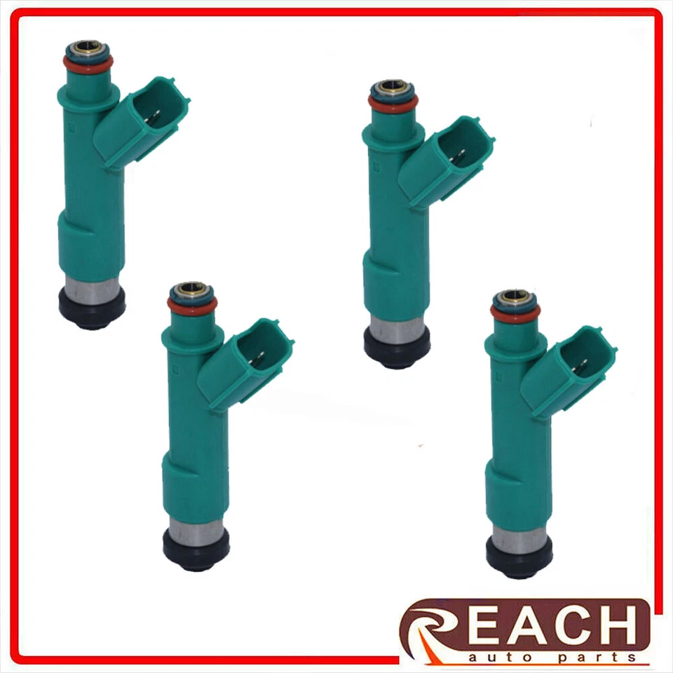 Injetor de combustível 4 peças compatível com 2005-2010 Scion tC 2008-2015 Scion xB 2.4L L4 FJ758 - Imagem 2 de 4