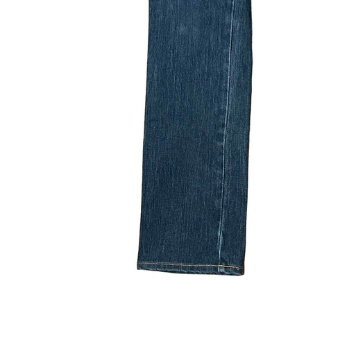 Jeans donna marca J Bardot slim fit gamba dritta lavaggio scuro denim vita alta blu 28 - Foto 3 di 11