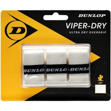 Dunlop Viper Dry 3-Pack White Overgrip Ultra ...