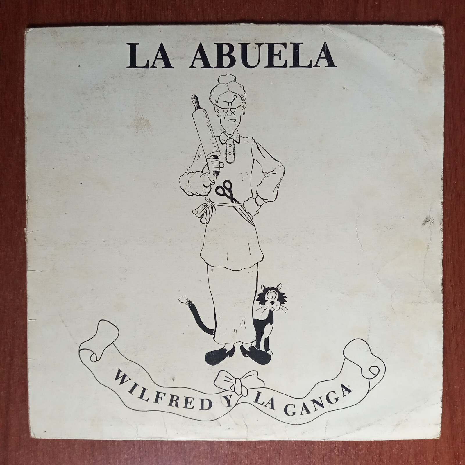 Wilfred Y La Ganga ‎ La Abuela [1990] Vinyl LP Hip Hop Latin Pop Rap