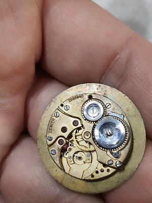 ZENITH antike Uhrwerksteile x Ersatzteile und Reparaturen + Dial cal. 8940