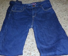 GIRLS GAP 1969 SUPER SKINNY JEANS SIZE 16 SLIM-DARK BLUE DENIM