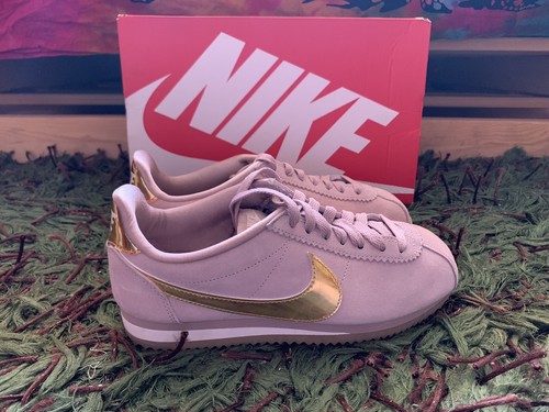 Zapatillas Nike Cortez Rosa Y Dorado T.37 | eBay