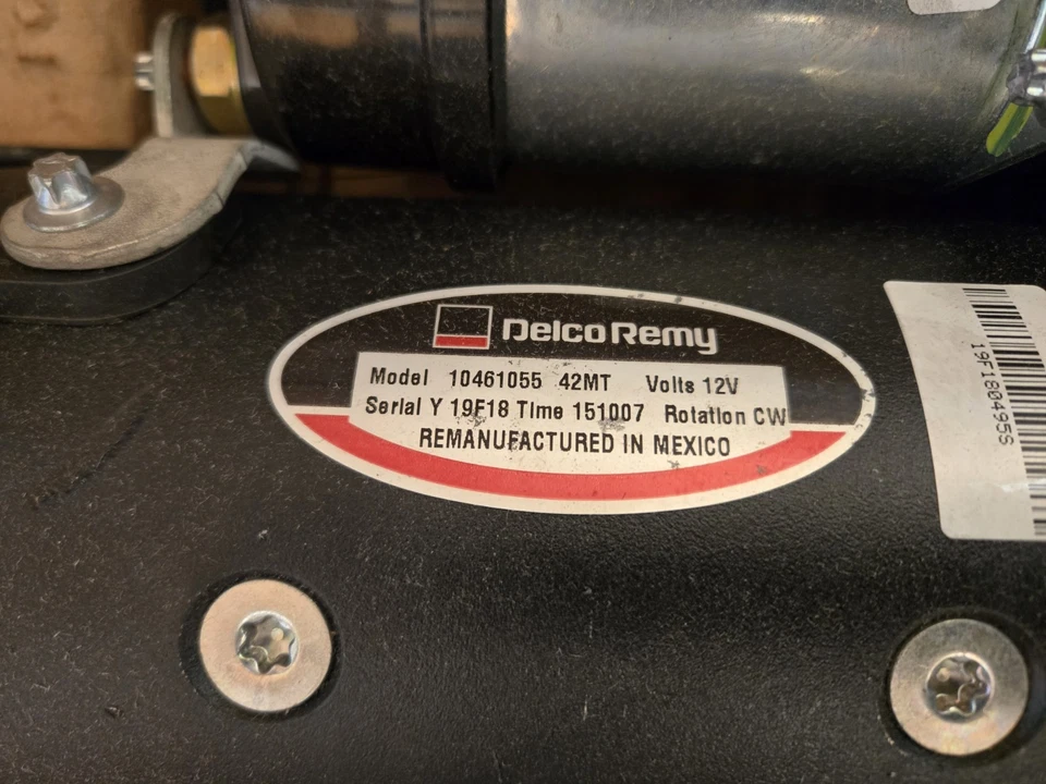 Delco Remy 10461055 42MT Reman Starter - Image 4 of 4