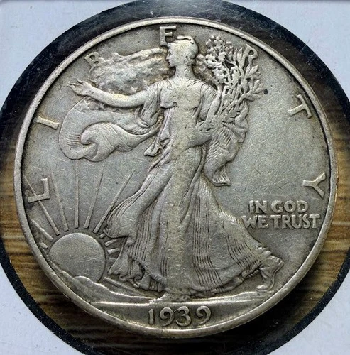 Photo of a 1939-D Walking Liberty Half Dollar from an eBay listing that sold on Jul 20, 2026