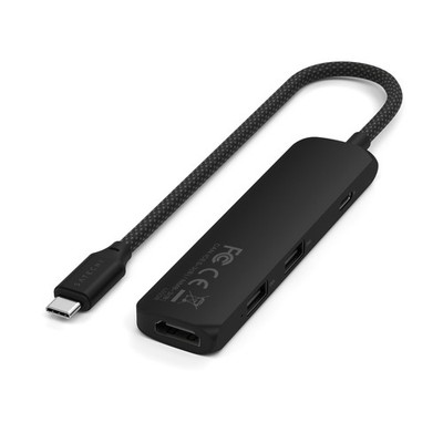 4 in 1 USB C Hub Multiport Adapter with HDMI 4K@60Hz, 100W PD Charging, 2X US...