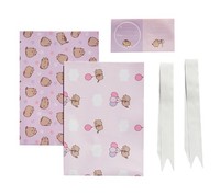 Geschenkpapier Pusheen 2 BöGen Set Geburtstag Kinder Geschenkverpackung 50X70