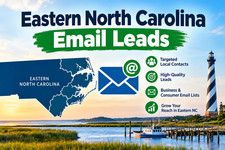 3000 plus Eastern North Carolina business leads - business owners and managers