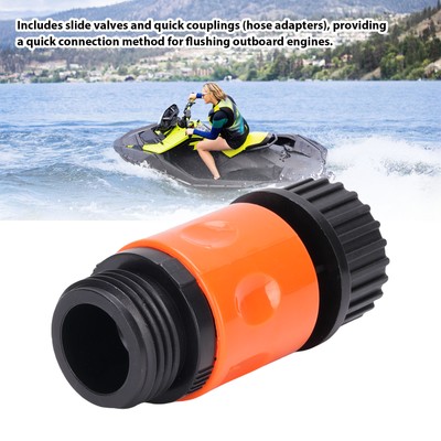 Jet Boat Engine Flush Kit - Schnellanschluss Für Seadoo & Wasserscooter Wartung