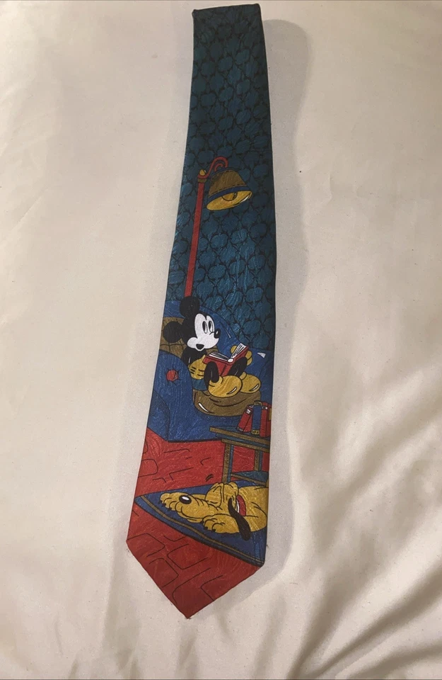 Men’s Christmas Disney Neck Ties Set Of 4 (Mickey mouse x3 & 101 Dalmation’s) - Image 4 of 4