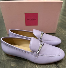 Kate Spade New York S114013 Womens Lana Loafers Frozen Lilac Lavender 6.5 M NIB
