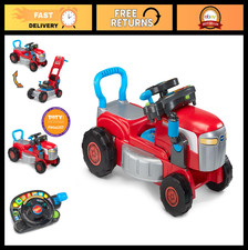 Kids Ride-On Tractor Mower Toy - Interactive, Fun Outdoor Play Vehicle