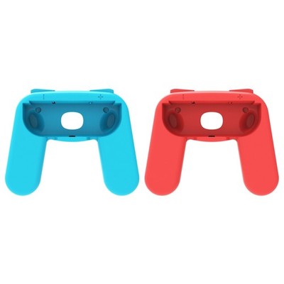 1 Pair ABS Hand Grip for Switch OLED Comfortable Grip Wear Resistant Handle Game