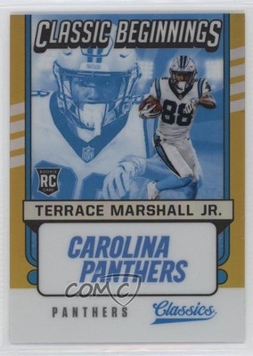 2021 Classics Classic Beginnings Gold 40/75 Terrace Marshall Jr Rookie RC 0q3